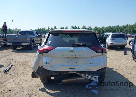 2021 Nissan Rogue Sv Intelligent Awd из США, поврежденный, VIN 5N1AT3BB9MC710316